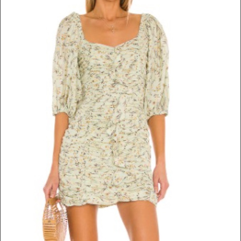 Minkpink Sage Green Dress
